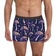 thumbnail image 1 of Uemuo Floral Hippie Mushrooms Pattern Men's Boxer Briefs,Trunk Anti-Chafing,Comfortable, Durable, and Stylish Underwear-Medium, 1 of 9