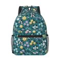 thumbnail image 1 of Uemuo Floral Printed Student Durable Water-resistant Backpack,Travel Backpack,Outdoor Activities Backpack, Laptop Backpack, Multi-compartment Backpack, 1 of 5