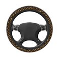 thumbnail image 1 of Uemuo Flowe Rooster Printed Car Elastic Steering Wheel Cover - Universal Car Accessory for Diverse Cars Anti-Slip, and Comfortable- 15", 1 of 8
