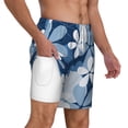 thumbnail image 1 of Uemuo Flower Pattern Mens Swim Trunks Quick Dry Board Shorts with Mesh Lining, Stretch Beach Shorts Quick Dry No-Chafing Board Shorts-3X-Large, 1 of 9
