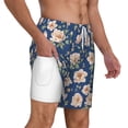 thumbnail image 1 of Uemuo Flower Pattern Mens Swim Trunks Quick Dry Board Shorts with Mesh Lining, Stretch Beach Shorts Quick Dry No-Chafing Board Shorts-Medium, 1 of 9