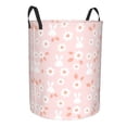 thumbnail image 1 of Uemuo Flower Rabbit Pattern Circular Laundry Hamper Basket with handles,Collapsible laundry basket,Large capacity laundry hamper,Laundry Organizer-Small, 1 of 8