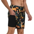 thumbnail image 1 of Uemuo Forest Elf Pattern Mens Swim Trunks Quick Dry Board Shorts with Mesh Lining, Stretch Beach Shorts Quick Dry No-Chafing Board Shorts-XX-Large, 1 of 9