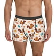 thumbnail image 1 of Uemuo Forest Squirrel Nuts Pattern Men's Boxer Briefs,Trunk Anti-Chafing,Comfortable, Durable, and Stylish Underwear-Medium, 1 of 9
