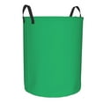 thumbnail image 1 of Uemuo Forestgreen Pattern Circular Laundry Hamper Basket with handles,Collapsible laundry basket,Large capacity laundry hamper,Laundry Organizer-Medium, 1 of 8