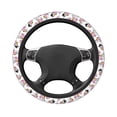 thumbnail image 1 of Uemuo French Bulldog Duck Printed Car Elastic Steering Wheel Cover - Universal Car Accessory for Diverse Cars Anti-Slip, and Comfortable- 15", 1 of 8