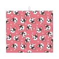 thumbnail image 1 of Uemuo French Bulldog Face Pattern Dish Drying Mat,16*18 inch Absorbent Dish Drainer Kitchen Counter,Large Size Dish Drying Pad for Countertops,Sinks,Draining Racks, 1 of 6