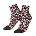 thumbnail image 1 of Uemuo French Bulldog1 Printed Crew Socks, Moisture-Wicking Socks, Athletic Socks for Men Breathable Cushion Socks Casual Sport Socks for Running Traveling, 1 of 6