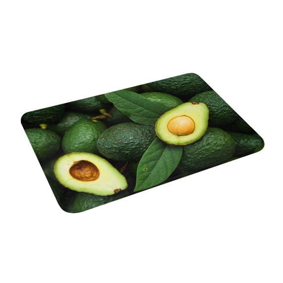 Uemuo Fresh Avocados Printed Door Mat Indoor Doormat 16"x24",Front Back Door Mats Non Slip Entrance Rugs,Inside Doormats for Entryway