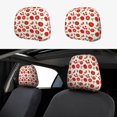 thumbnail image 1 of Uemuo Fresh Red Tomato Printed 2 PCS Car All-Inclusive Headrest Cover, Headrest Protector, Soft Elastic Breathable Seat Headrest Anti-Dirty Cover Headrest Cover Protector, 1 of 6