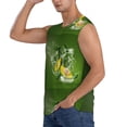 thumbnail image 1 of Uemuo Friut Avocado Pattern Men's Sleeveless T-Shirt,Muscle Athletic Tank Top, Moisture-wicking Quick-dry Breathable Classic Tee Top for Gym Run Outdoor Sports-Medium, 1 of 8