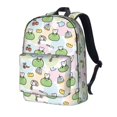 Uemuo Frog Wear Chef Hat Pattern Backpack for Work and Travel Durable