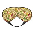 thumbnail image 1 of Uemuo Fruits And Vegetables Pattern Sleep Eye Mask - Light Blocking Sleep Mask Blocking Out Light Perfectly, Soft and Comfortable Night Eye Mask, Eye Blinder, 1 of 7
