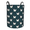 thumbnail image 1 of Uemuo Funny Chicken Pattern Circular Laundry Hamper Basket with handles,Collapsible laundry basket,Large capacity laundry hamper,Laundry Organizer-Small, 1 of 8