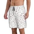 thumbnail image 1 of Uemuo Funny Chicken Pattern Men's Swim Trunks Hawaiian Beach Bathing Suit Swimsuits Beach Quick-Dry Shorts with Pockets-Large, 1 of 9