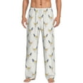 thumbnail image 1 of Uemuo Funny Chicken Pattern Men's Wide Leg Palazzo Lounge Pants with Pockets Light Weight Loose Comfy Casual Pajama Pants-Large, 1 of 9