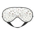 thumbnail image 1 of Uemuo Funny Chicken Pattern Sleep Eye Mask - Light Blocking Sleep Mask Blocking Out Light Perfectly, Soft and Comfortable Night Eye Mask, Eye Blinder, 1 of 7