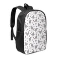 thumbnail image 1 of Uemuo Funny Chicken Printed Durable 17-inch Student Backpack - Lightweight, Waterproof, Adjustable Straps, Ideal for School, Work, Travel, 1 of 5
