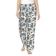 thumbnail image 1 of Uemuo Funny Excavator Pattern Women's Wide Leg Palazzo Lounge Pants with Pockets Light Weight Loose Comfy Casual Pajama Pants-XX-Large, 1 of 9