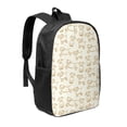 thumbnail image 1 of Uemuo Funny Pigs Printed Durable 17-inch Student Backpack - Lightweight, Waterproof, Adjustable Straps, Ideal for School, Work, Travel, 1 of 5