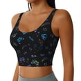 thumbnail image 1 of Uemuo Gamepads Pattern Women's Sports Bra - High Impact Support, Breathable, and Comfortable Athletic Bra for Running, Yoga, and Workouts, 1 of 9