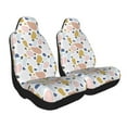 thumbnail image 1 of Uemuo Geometric Spots Pattern Car Seat Covers for Front Seats Waterproof Seat Covers for Cars, Universal Auto Front Seats Protector Fits for Car-2 PCS, 1 of 6