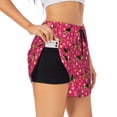 thumbnail image 1 of Uemuo German Shepherd Dog Pattern Women's Athletic Shorts High Waisted Running Shorts with Liner Pockets Gym Elastic Workout Shorts-Medium, 1 of 9