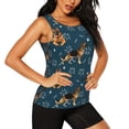 thumbnail image 1 of Uemuo German Shepherd Dog Pattern Workout Tank Tops for Women Breathable Moisture-wicking tank top Sleeveless Running Loose Fit Yoga Tops Active Shirts Sports Gym Exercise, 1 of 9