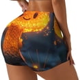 thumbnail image 1 of Uemuo Glowing Mushroom In Forest Pattern Women Workout Impact Shorts Scrunch Butt Lifting Gym Shorts Seamless Booty Biker Shorts-X-Large, 1 of 8