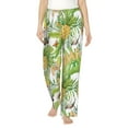 thumbnail image 1 of Uemuo Gnome and Pineapple Pattern Women's Wide Leg Palazzo Lounge Pants with Pockets Light Weight Loose Comfy Casual Pajama Pants-Medium, 1 of 9