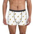 thumbnail image 1 of Uemuo Gold Rabbit Pattern Men's Boxer Briefs,Trunk Anti-Chafing,Comfortable, Durable, and Stylish Underwear-Medium, 1 of 9