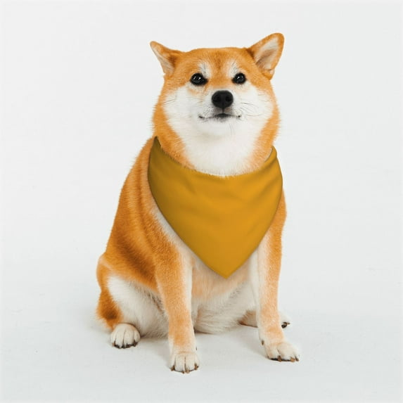 Uemuo Goldenrod Summer Dog Bandanas,Cat Pet scarf,Soft Cotton Puppy Cat Scarfs Washable,Pets Gift-