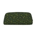 thumbnail image 1 of Uemuo Green Branch Olive Printed Leather Pencil Case, Pencil Pouch, Portable Pencil Bag, Pen Case for& Office, 1 of 1
