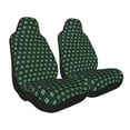 thumbnail image 1 of Uemuo Green Buffalo Plaid Merry Christmas Pattern Car Seat Covers for Front Seats Waterproof Seat Covers for Cars, Universal Auto Front Seats Protector Fits for Car-, 1 of 6