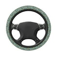thumbnail image 1 of Uemuo Green Leopard Printed Car Elastic Steering Wheel Cover - Universal Car Accessory for Diverse Cars Anti-Slip, and Comfortable- 15", 1 of 8
