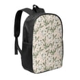 thumbnail image 1 of Uemuo Halloween Cactus Printed Durable 17-inch Student Backpack - Lightweight, Waterproof, Adjustable Straps, Ideal for School, Work, Travel, 1 of 5