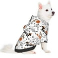 thumbnail image 1 of Uemuo Halloween Dachshund for Winter Dog Hoodie Sweatshirts with Pockets Warm Dog Clothes for Small Dogs Chihuahua-Medium, 1 of 8
