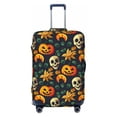 thumbnail image 1 of Uemuo Halloween Skull Printed Washable Luggage Cover - Fashion Suitcase Protector Fits 18-32 Inch Luggage -Small, 1 of 9
