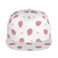 thumbnail image 1 of Uemuo Hand Drawn Strawberry Pattern Women's Baseball Cap,Straight Brim Hat,Golf Dad Hat,Travel Hat,Sun Protection Cap,Everyday Accessory, 1 of 9