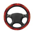 thumbnail image 1 of Uemuo Happy New Year 2025 F Printed Car Elastic Steering Wheel Cover - Universal Car Accessory for Diverse Cars Anti-Slip, and Comfortable- 15", 1 of 8