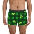 thumbnail image 1 of Uemuo Happy St. Patrick's Day5 Pattern Men's Boxer Briefs,Trunk Anti-Chafing,Comfortable, Durable, and Stylish Underwear-X-Large, 1 of 9