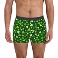 thumbnail image 1 of Uemuo Happy St. Patrick's day Pattern Men's Boxer Briefs,Trunk Anti-Chafing,Comfortable, Durable, and Stylish Underwear-, 1 of 9