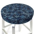 thumbnail image 1 of Uemuo Hawaiian Style Pattern Round Bar Stool Seat Covers Washable Stool Cushion Slipcover Elastic Bar Chair Covers-13 inch, 1 of 7