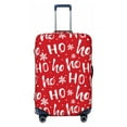 thumbnail image 1 of Uemuo Hohoho Printed Washable Luggage Cover - Fashion Suitcase Protector Fits 18-32 Inch Luggage -Large, 1 of 9