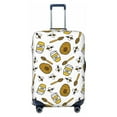 thumbnail image 1 of Uemuo Honey Printed Washable Luggage Cover - Fashion Suitcase Protector Fits 18-32 Inch Luggage -Medium, 1 of 9