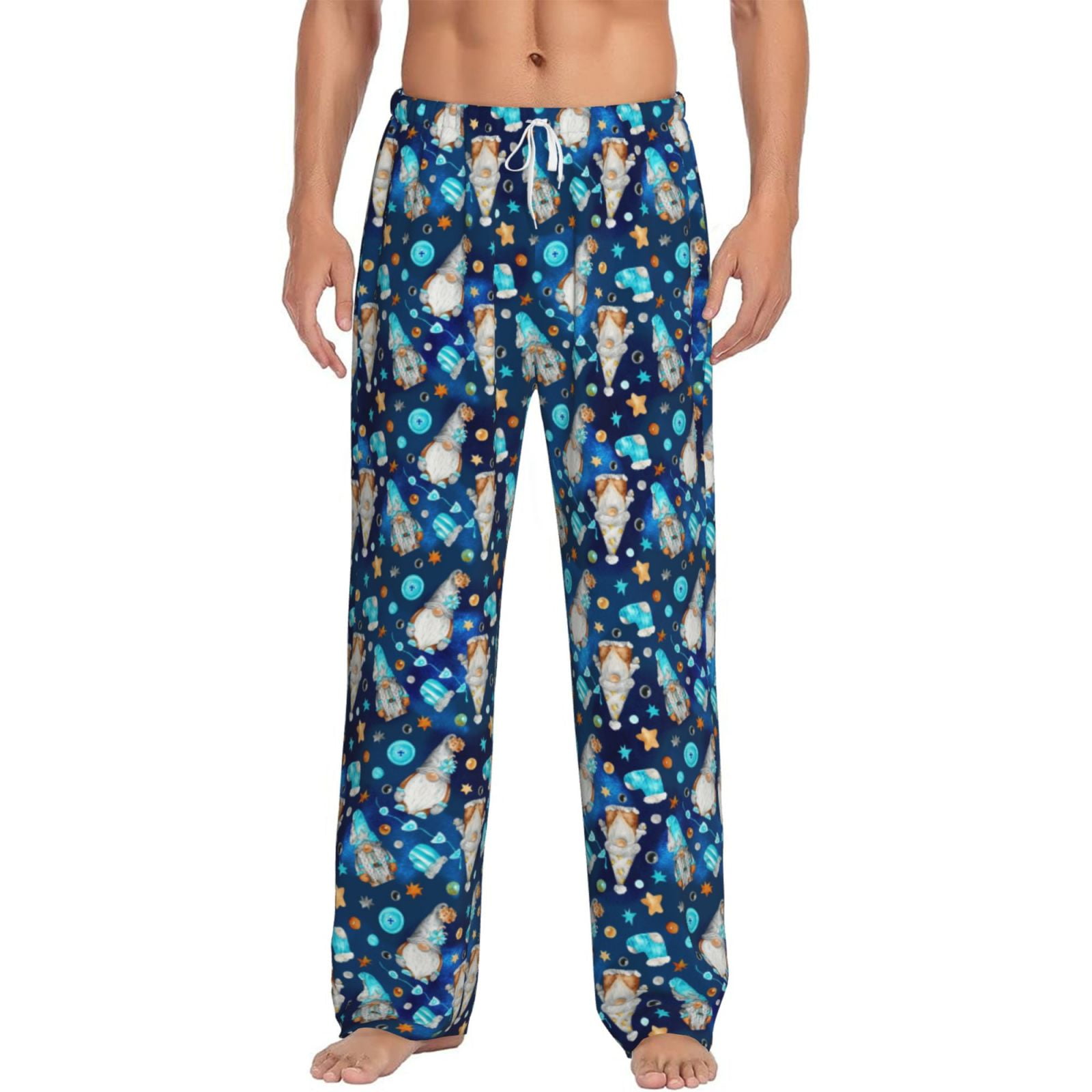 Silky blue comfy pants ::: L