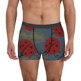 thumbnail image 1 of Uemuo Ladybug Pattern Men's Boxer Briefs,Trunk Anti-Chafing,Comfortable, Durable, and Stylish Underwear-Large, 1 of 9
