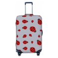 thumbnail image 1 of Uemuo Ladybug Printed Washable Luggage Cover - Fashion Suitcase Protector Fits 18-32 Inch Luggage -X-Large, 1 of 9