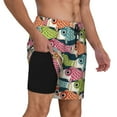 thumbnail image 1 of Uemuo Lantern Koi Fish Pattern Mens Swim Trunks Quick Dry Board Shorts with Mesh Lining, Stretch Beach Shorts Quick Dry No-Chafing Board Shorts-XX-Large, 1 of 9