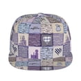 thumbnail image 1 of Uemuo Lavender Flowers Pattern Women's Baseball Cap,Straight Brim Hat,Golf Dad Hat,Travel Hat,Sun Protection Cap,Everyday Accessory, 1 of 9